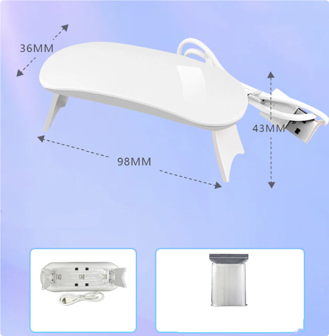 USB Nail Light LED Portable