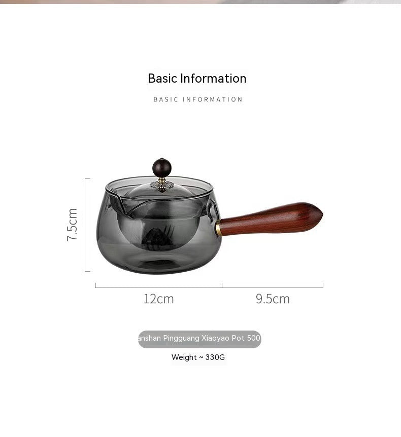 Heat-resistant Glass Teapot