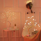 Copper Wire Bedroom Light